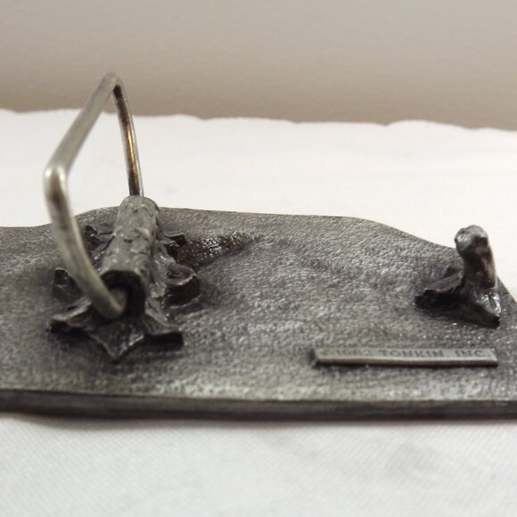 Komatsu Heavy Equipment Belt Buckle 1982 - Picture 7 of 9